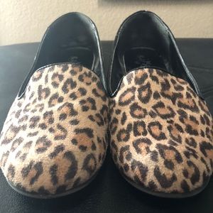 Flats leopard print